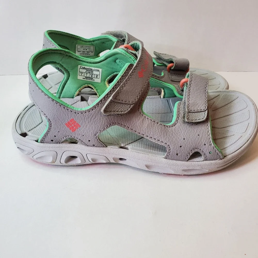 Columbia Techsun‎ Vent Water Sandals Big Girl's, Size 2